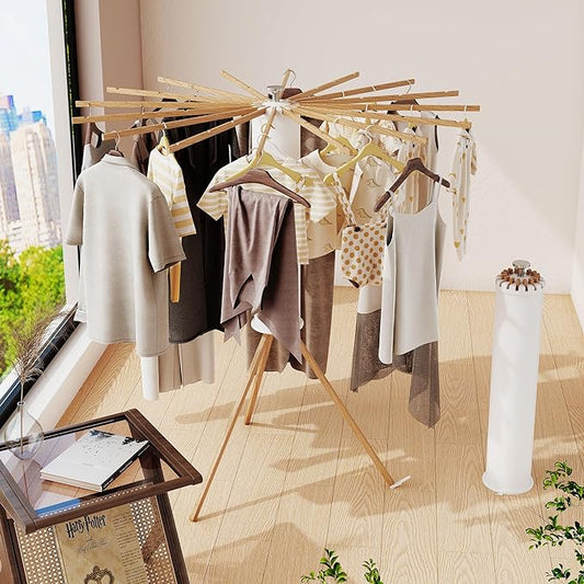 TrendsNex™  Foldable Tripod Clothes Drying Rack