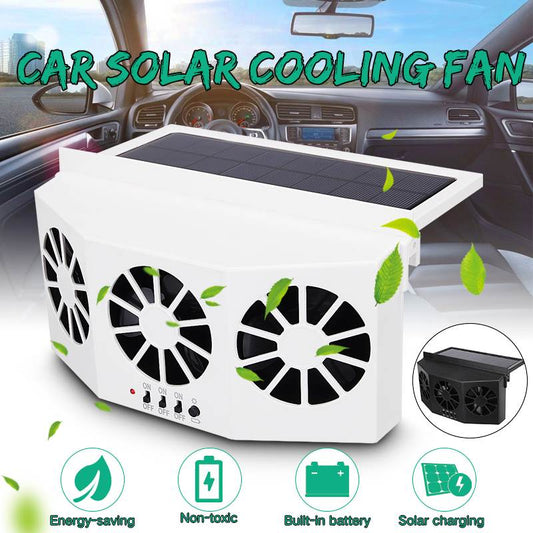 TrendsNex™ Car Solar Power Ventilation Fan